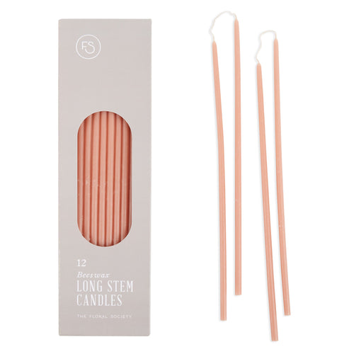 Beeswax Long Stem Candles