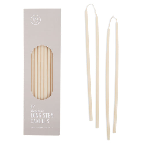Beeswax Long Stem Candles
