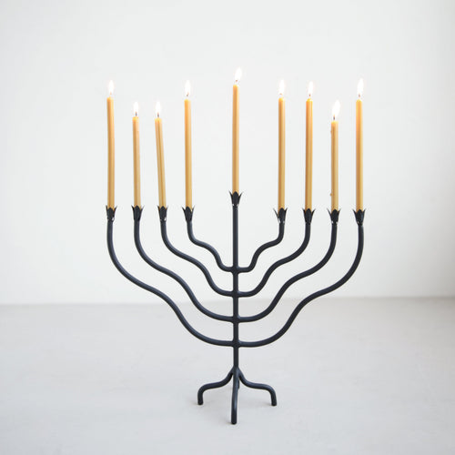 Iron Beacon Menorah Tall
