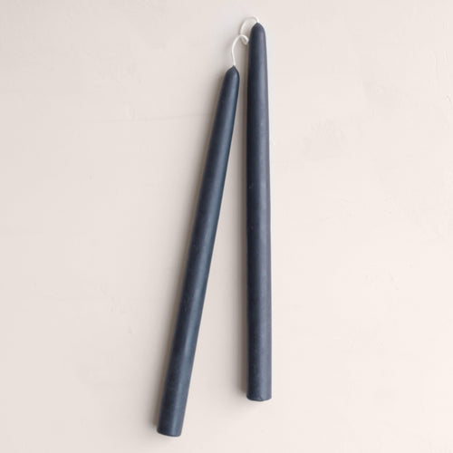 The Floral Society Beeswax 12 Inch Hand-dipped Taper Candle