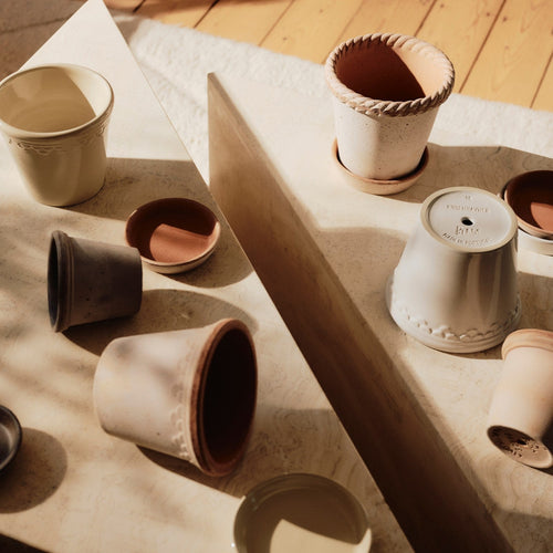 Københavner Glazed Pot & Saucer