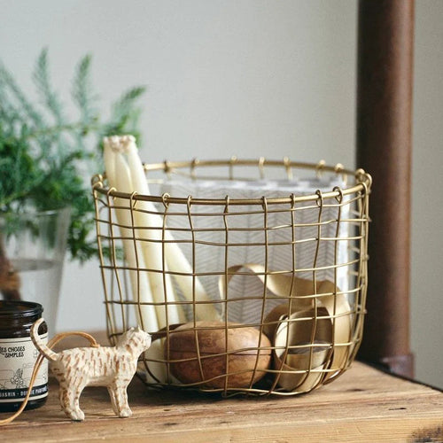 Brass Baskets, Multiple Sizes