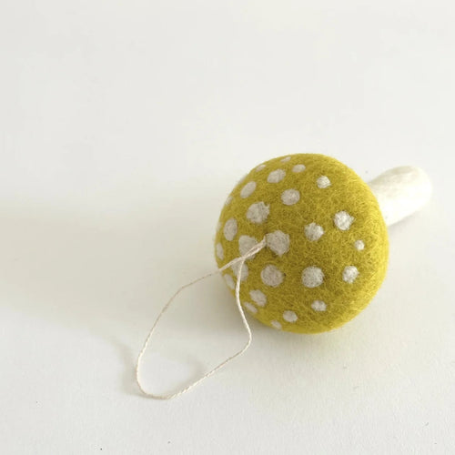 Felt Mushroom Ornaments 