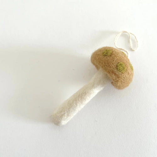 Felt Mushroom Ornaments 