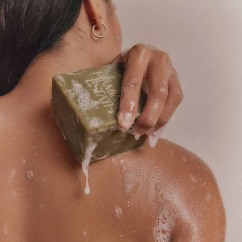 Flamingo Estate Garden Essentials Green Leaf Bar Soap