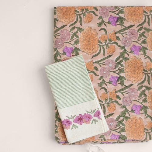 FloralTablecloth_Blockprinted_Handmade