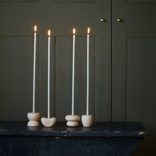 Floral Society Long Stem Candleholders