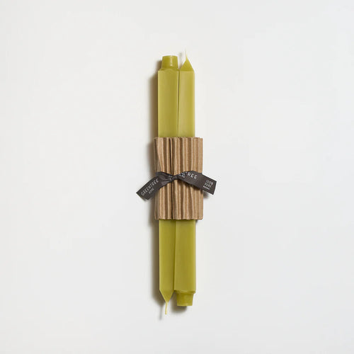 12" Beeswax Square Tapers