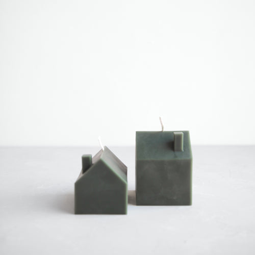Beeswax House Candle