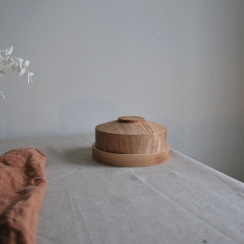 Hand made Maple butter Dish