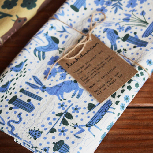 LeahsFloralFolkloreTeaTowels