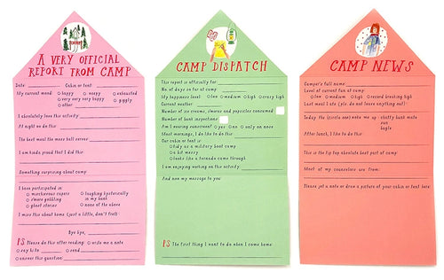 Letters from camp