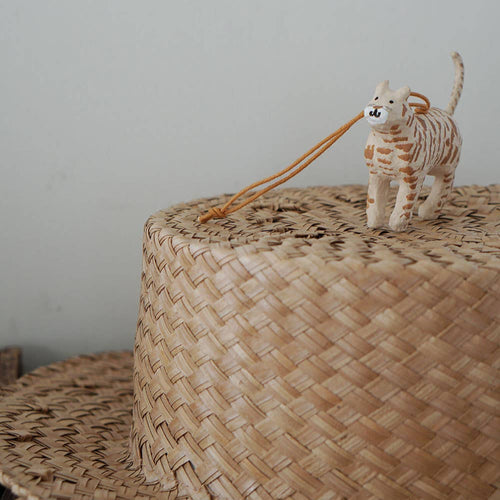 Paper Mache Ornaments_Cat