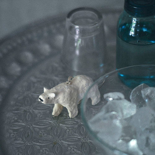 Paper Mache Ornaments_Polar Bear