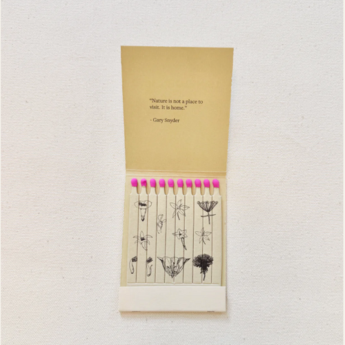 Quiet Botanist Matchbook
