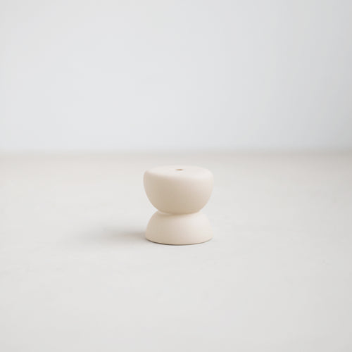 Petite Long Stem Candleholders, Sand