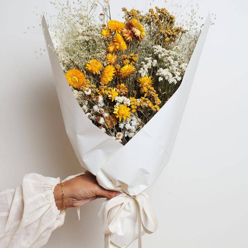Sunshine Dried Flower Bouquet