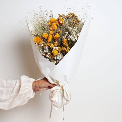 Sunshine Dried Flower Bouquet