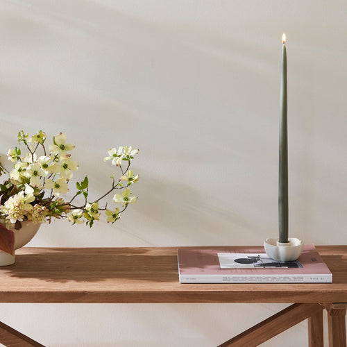 Ceramic Fleur Taper Holder