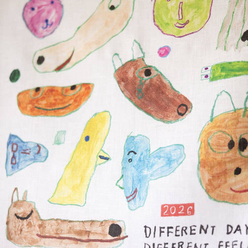 2026 Linen Calendar Different Day