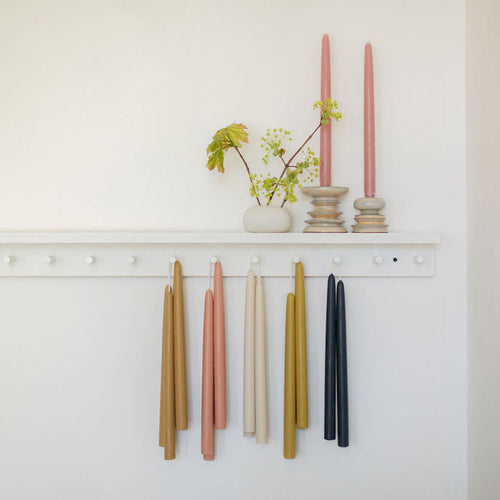 beeswax taper candles _5