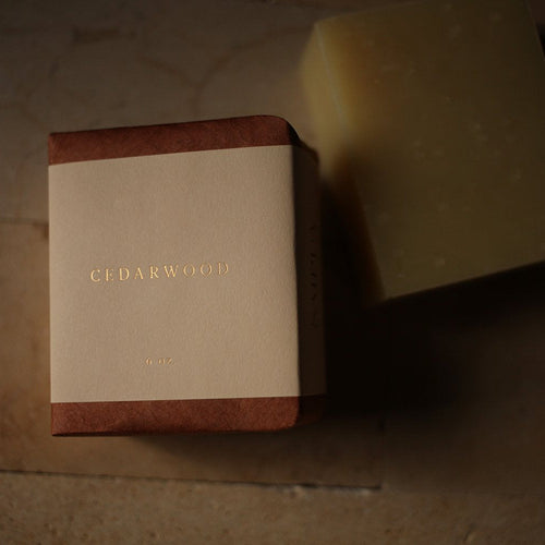 saipua cedarwood handcrafted soap